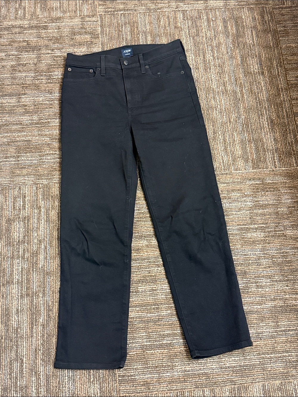 J.Crew Black Stovepipe Jeans